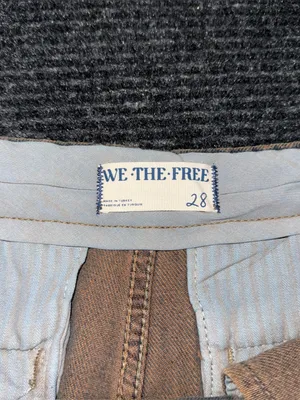 We The Free People NWT Castella Low Rise Boot Cut Jeans Size 28 90s Boho Earthy thumbnail 9