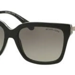 Michael Kors ABELA MK 6038 Black Square Sunglasses with Dark Lenses thumbnail 6