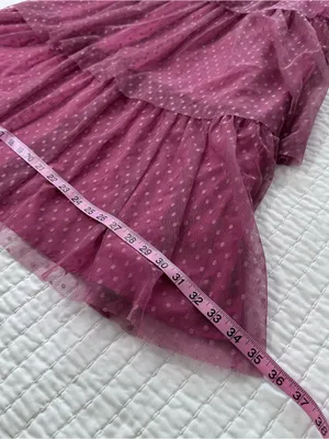 Lulu's Sweetheart Style Mauve Polka Dot Bustier Tiered Midi Dress Size S thumbnail 7