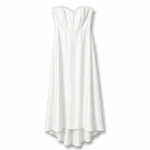 Lulus Lux Bridal NWOT Eternal Gratitude White Floral Embroidered Wedding Dress thumbnail 7