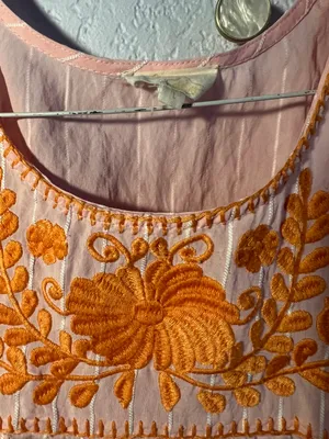 Light Pink Blouse Size L thumbnail 3