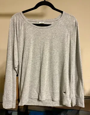 Pink Soft Long Sleeve Lounge Shirt thumbnail 1
