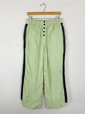 FREE PEOPLE underdog pants in lime thumbnail 4