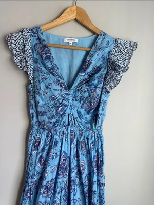 Tuckernuck Celina Moon Flavian Maxi Dress Medium thumbnail 6