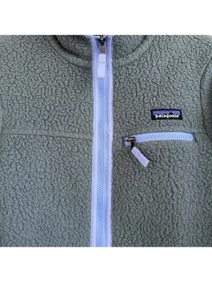 Patagonia Retro Pile Jacket NOUVEAU GREEN Women's XS thumbnail 9