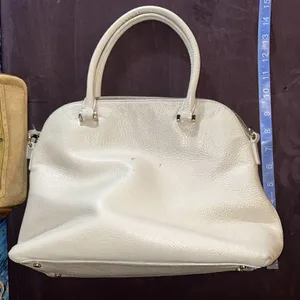 Kate Spade Emerson Cream Pebbled Leather 2 Way Top Handle Satchel thumbnail 14