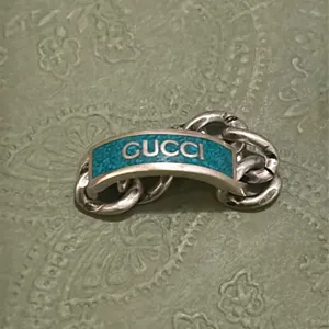 Gucci Tag Chain Enamel Arg 925 Ring Gucci Size 20/ US size 9 thumbnail 2