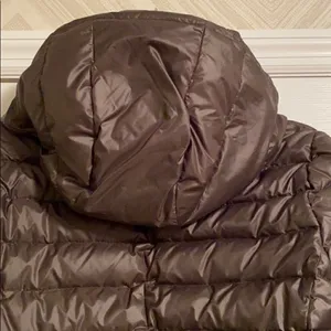 Andrew Marc Marc New York Dark Grey Hooded Puffer Jacket - Size M thumbnail 7