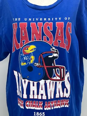 Gameday Social Women’s University of Kansas Jayhawks Football T-Shirt XL thumbnail 2
