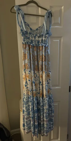 Amazon Tie Strap Dress thumbnail 2