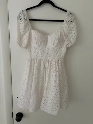 City Vibe Mini Eyelet Dress thumbnail 2