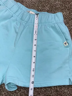 Liv Outdoor Light Blue Fleece Lounge Shorts Medium thumbnail 5