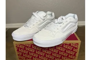 Vans Rowley Low Women's Size 10 White Skate Shoes Sneakers thumbnail 1