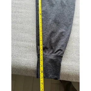 OFFLINE by Aerie Charcoal Gray Heather Joggers Foldover‎ Waistband Small S thumbnail 4
