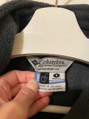 Columbia Jacket Women’s Small Gray Core Interchange Fleece Full Zip Coat Sweater Size Small thumbnail 2