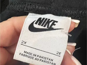 Nike Black Jogger Sweatpants with White Swoosh thumbnail 7