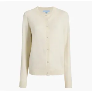 Hill House Audrey Merino Wool Cardigan Pearl Buttons Cream XS thumbnail 8
