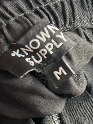 Known Supply • NWT Sailor Black Pants Organic Cotton Twill thumbnail 11