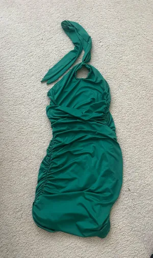 Princess Polly Green Dress thumbnail 2