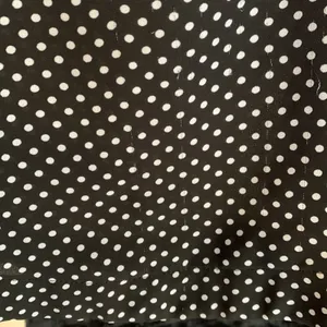 Philosophy Black and White Polka Dot Sleeveless Tank Top Semi Sheer Size S thumbnail 10