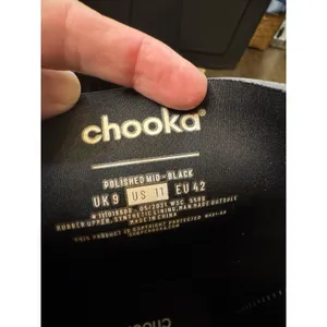 Chooka Women's Polished Mid Rain Boot Black Size‎ 11 thumbnail 7
