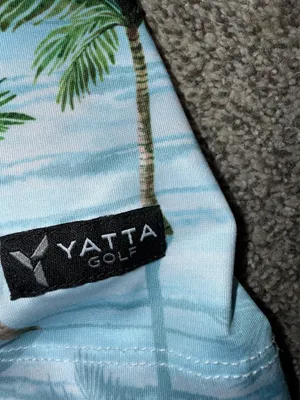 YATTA Golf Makani 'Olu 'Olu Performance Stretch Golf Polo Shirt thumbnail 2
