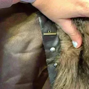 BB Dakota faux fur vest sz S fall winter old money preppy thumbnail 8