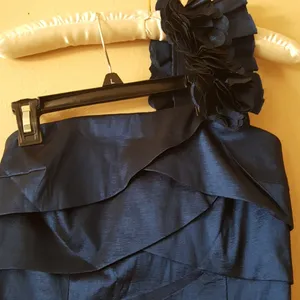 One Shoulder Ruffle Dress thumbnail 5
