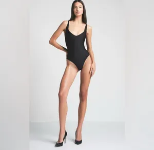 SKIMS Body Unlined Plunge Bodysuit S thumbnail 6