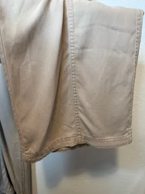 Risen Jeans Los Angeles The Carly Cargo Pants Taupe Wide Leg Size 3XL 90s Grunge thumbnail 3