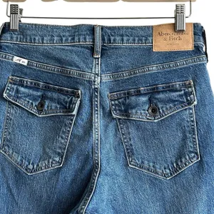 Abercrombie & fitch jeans Sz 28 Long High Rise Bootcut thumbnail 9