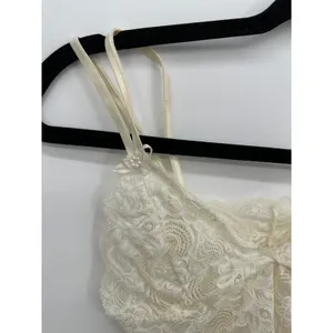 Victoria's Secret Vintage Ivory Lace Bralette‎ Sz S Dainty Wedding Feminine thumbnail 4