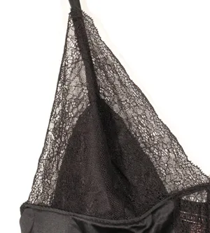Victoria's Secret NWOT Black Lace Cami Size L thumbnail 8