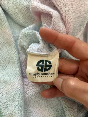 Simply Southern Pastel Tie-Dye Pullover with Pink Accents thumbnail 8