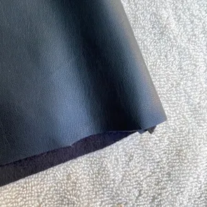 Zara Black Faux Leather Midi Skirt minimalist corpcore classic career chic Large thumbnail 6