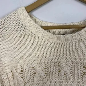 American Eagle Chunky Knit Wool Blend Fisherman Sweater thumbnail 12