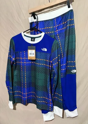 North face waffle print layer set thumbnail 1