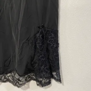 Victoria’s Secret Black Lace Cami Sleep Tank Chemise Size Small thumbnail 5