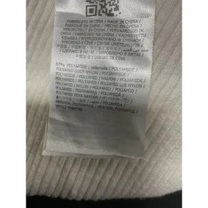 Guess Womens Skirt Ribbed Knit Ruched Side Cream Small thumbnail 5