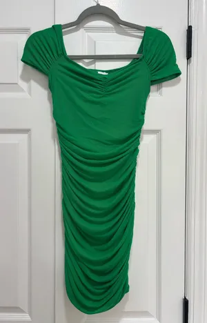Princess Polly Dress Mini Green thumbnail 1