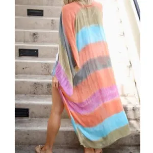 Boho Colorfully Summer Kimono (Restock!!) Multiple thumbnail 4