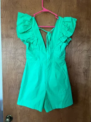 Day and Moon romper Green thumbnail 2