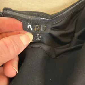 NBD x Revolve Black Strapless Bodycon Mini‎ Dress Cutout Stretchy thumbnail 4