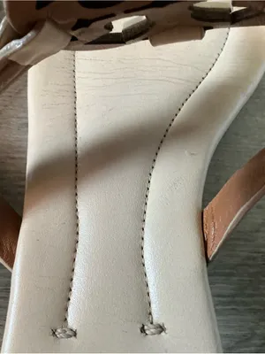 Tory Burch Miller Sandals in Light Beige Leather with Logo Medallion thumbnail 7