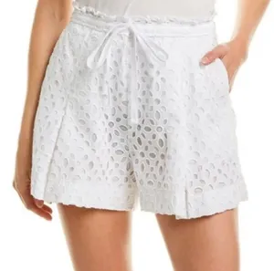 J. Crew Belair White Eyelet Lace Shorts thumbnail 1