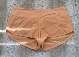 Orange Lululemon Shorts Speed Up 2.5" thumbnail 1