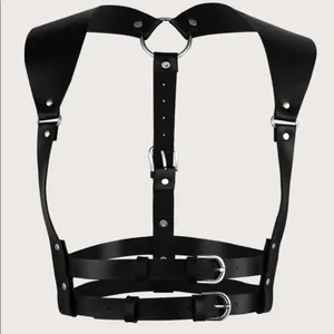 Harness Shoulders Double Belt New Bondage thumbnail 2