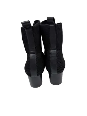 Joie Neely Black Knit Stretch Sock Booties Ankle Boots Size 10 thumbnail 6