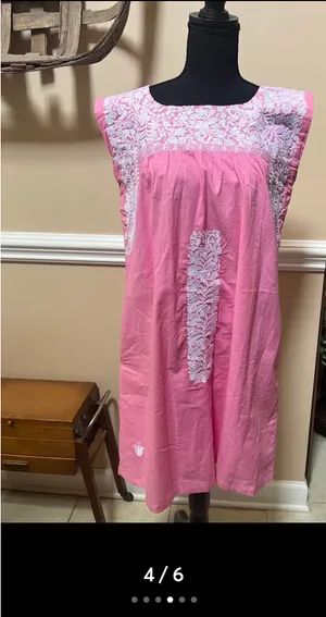 J.Marie Oaxaca Floral Embroidered Dress thumbnail 4