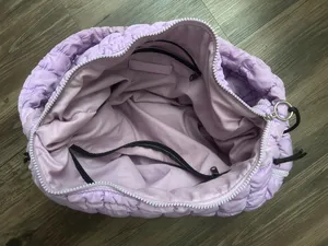 Free People Movement Lilac Quilted Carryall thumbnail 6